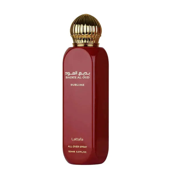 Badee Al Oud Sublime All Over Spray 150ml Lattafa - Aromique Beauty Ltd
