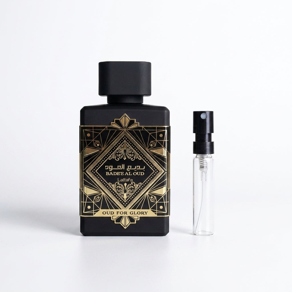 Badee Al Oud Perfume Sample 2ml Lattafa Lattafa
