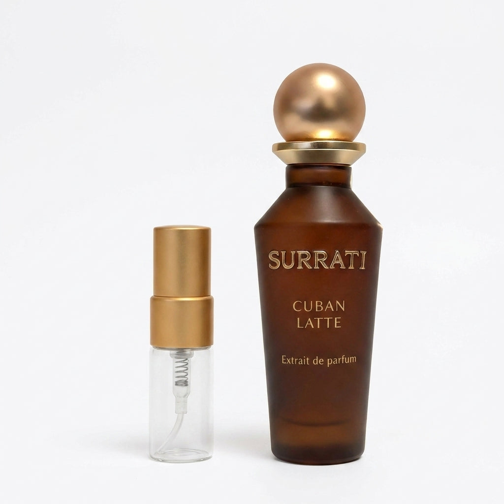 Cuban Latte Perfume Sample 2ml Surrati Aromique