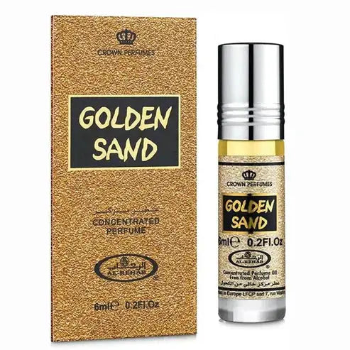 Golden Sand Perfume Oil 6ml Al Rehab - Aromique Beauty Ltd