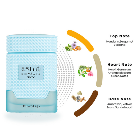 Shiyaaka Sky Eau de Parfum 100ml Khadlaj