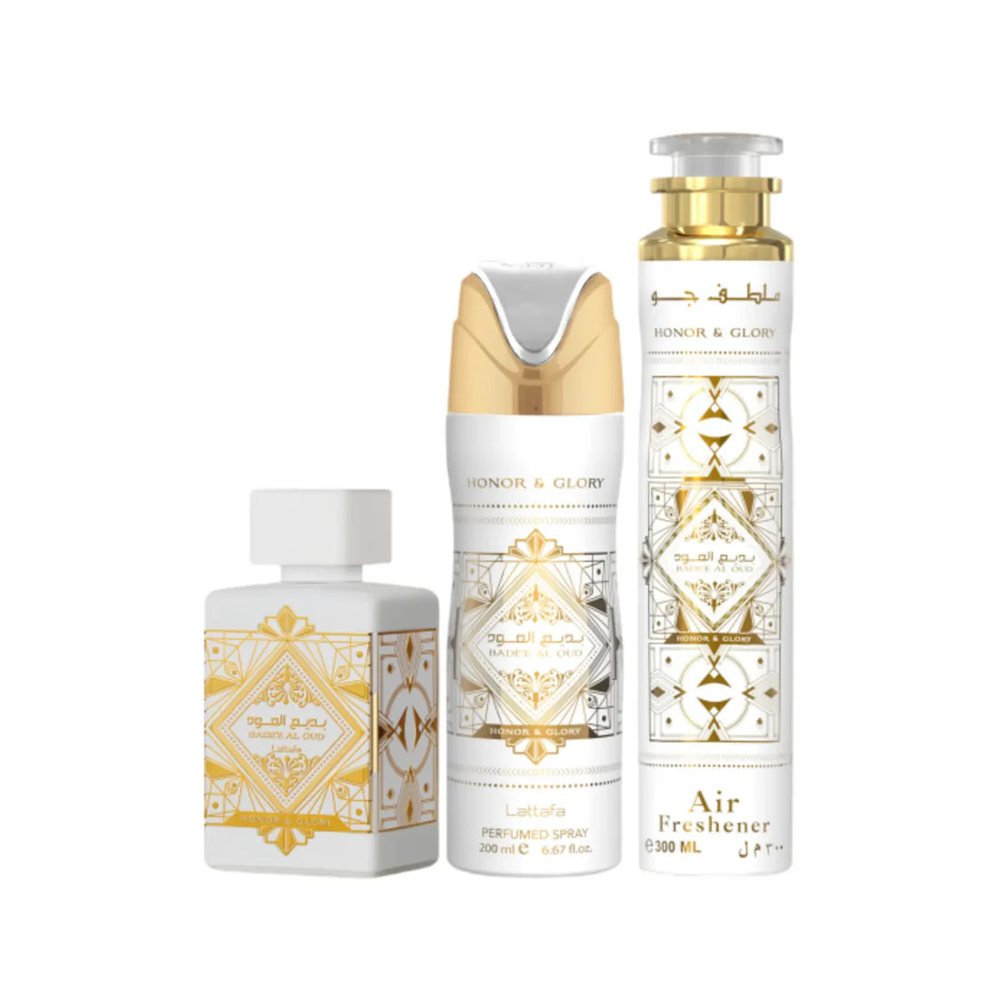 Badee Al Oud Honor & Glory Gift Set - Aromique Beauty Ltd