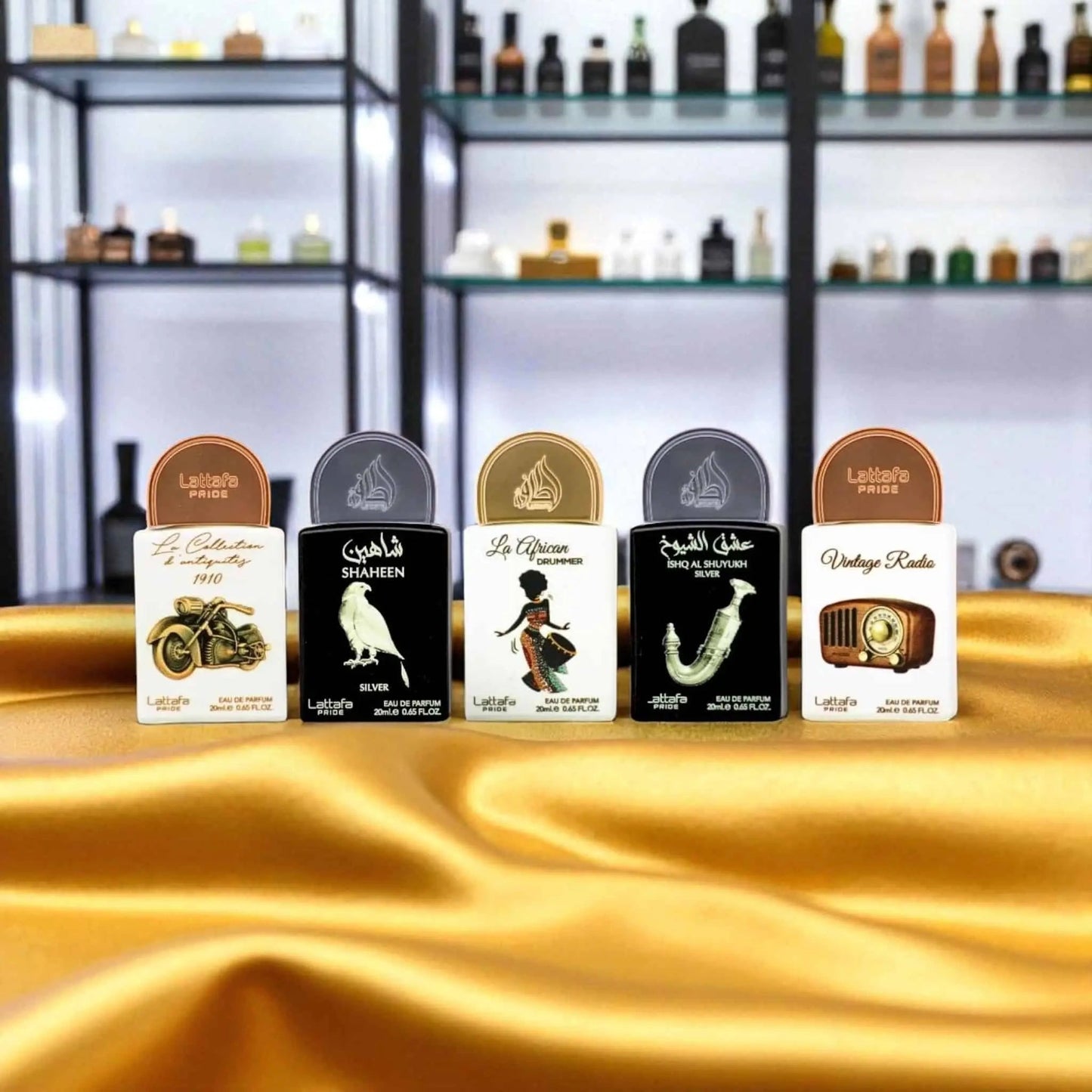 Lattafa Pride La Collection Eau de Parfum Gift Set Collection (5 x 20ml) Lattafa Pride