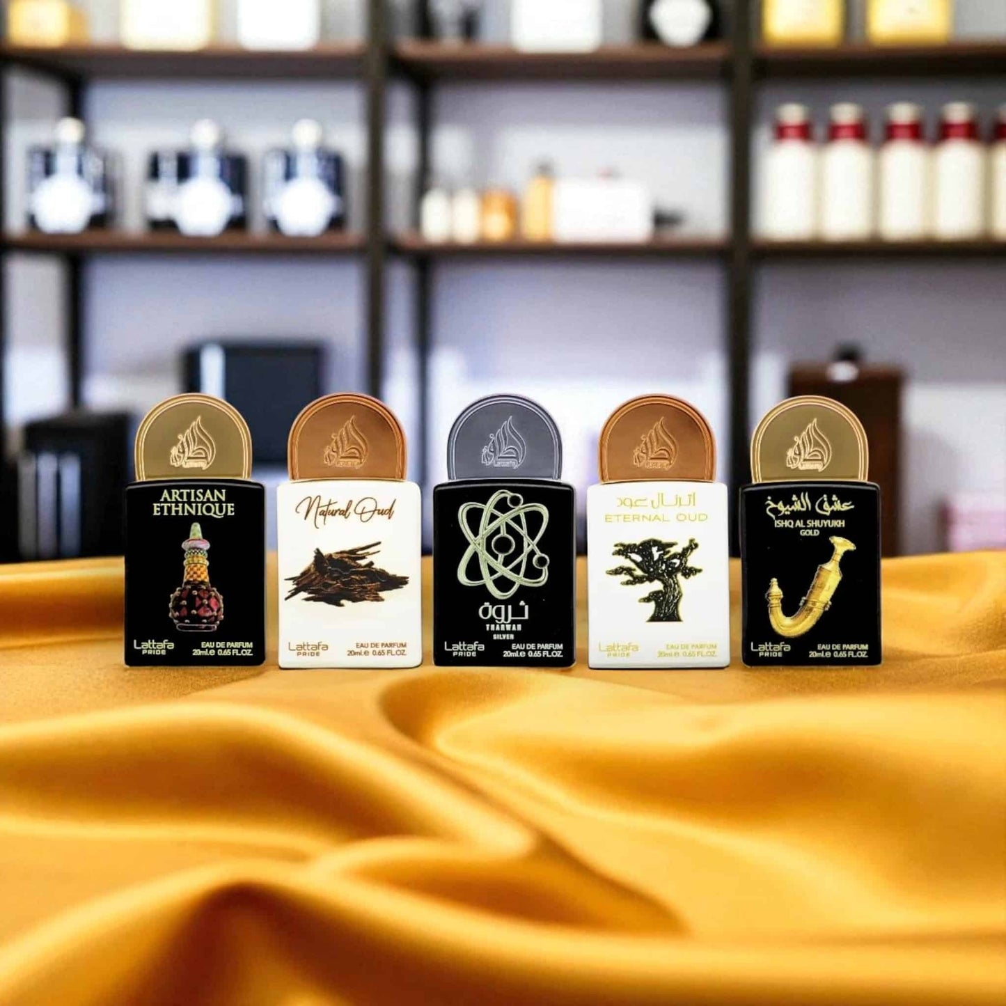 Lattafa Pride Artisan Ethnique 20ml Eau De Parfum 5pcs Gift Set Collection (5 x 20ml)