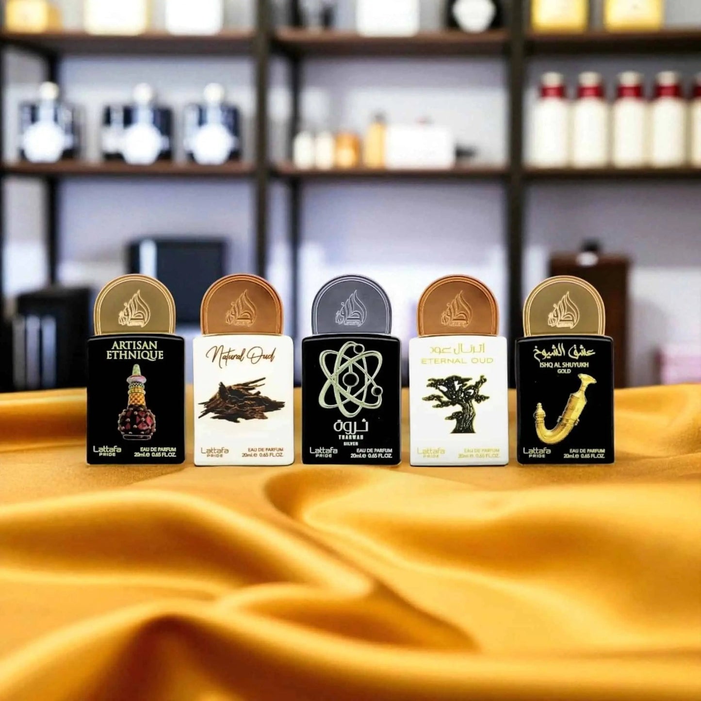 Lattafa Pride Artisan Ethnique 20ml Eau De Parfum 5pcs Gift Set Collection (5 x 20ml) Lattafa Pride