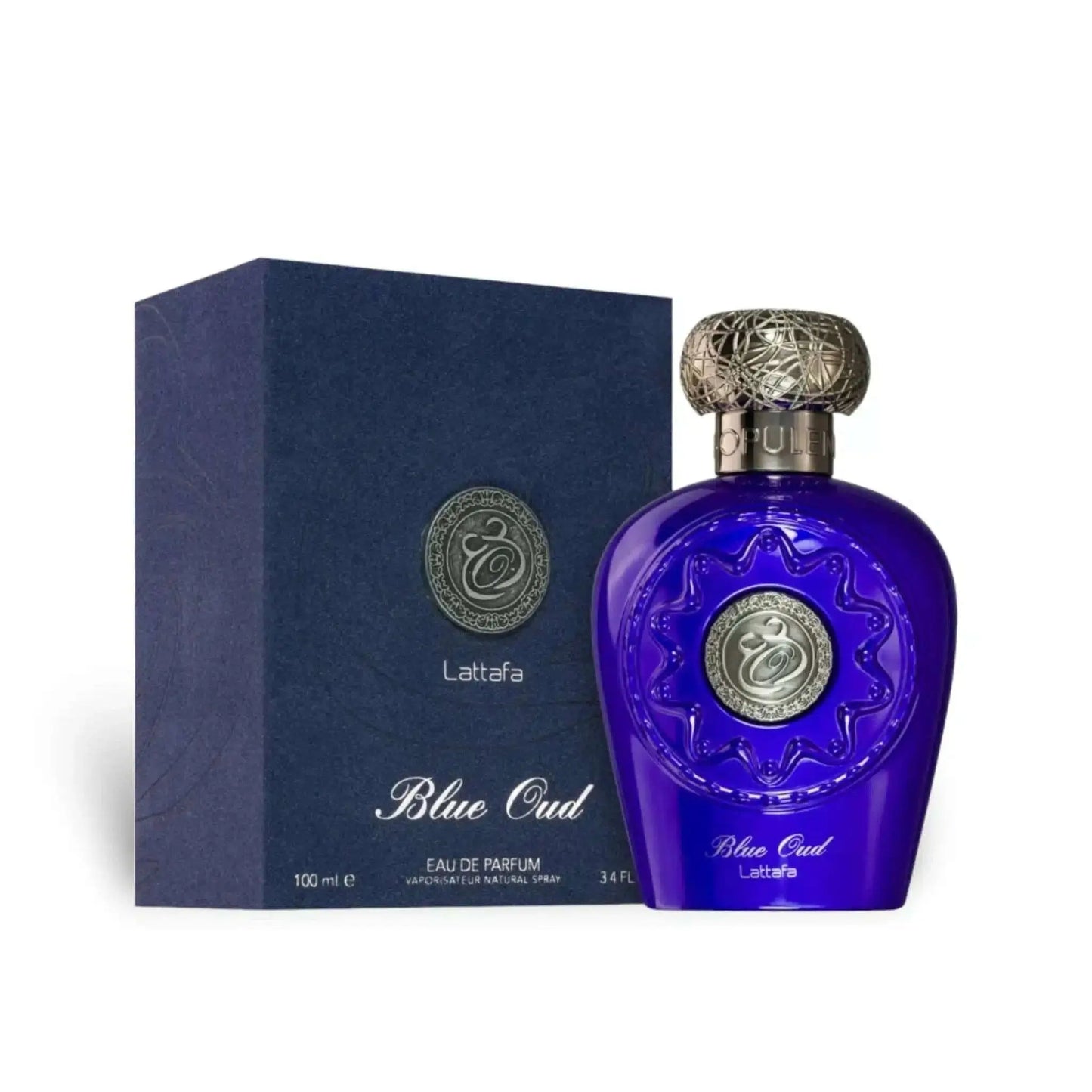 Blue Oud Perfume 100ml EDP Lattafa - Aromique Beauty Ltd