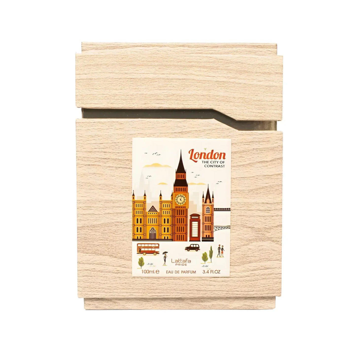 London The City of Contrast Eau de Parfum 100ml Lattfa Pride Aromique