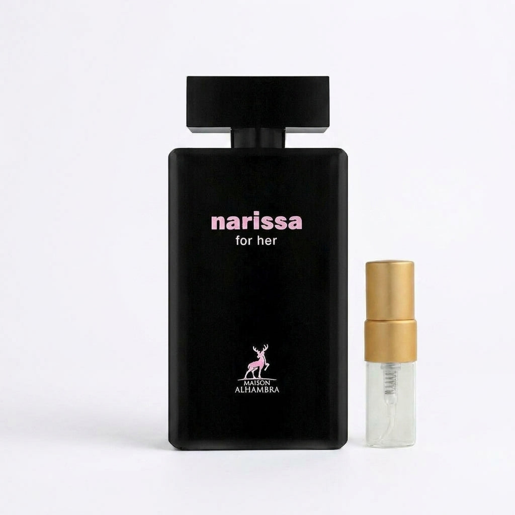 Narissa For Her Perfume Sample 2ml Maison Alhambra Aromique