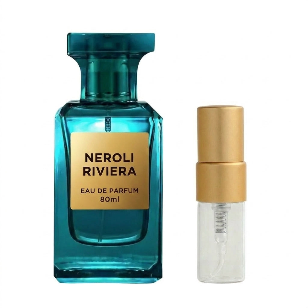 Neroli Riviera Perfume Sample 2ml Fragrance World Aromique