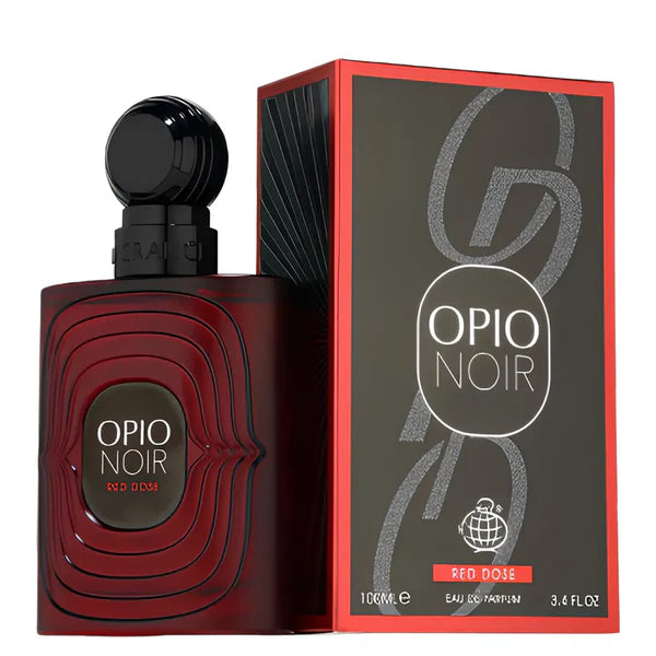 Opio Noir Red Dose Perfume 100ml EDP Fragrance World - Aromique Beauty Ltd