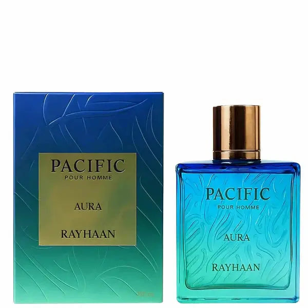 Pacific Aura Perfume 100ml EDP Rayhaan - Aromique Beauty Ltd