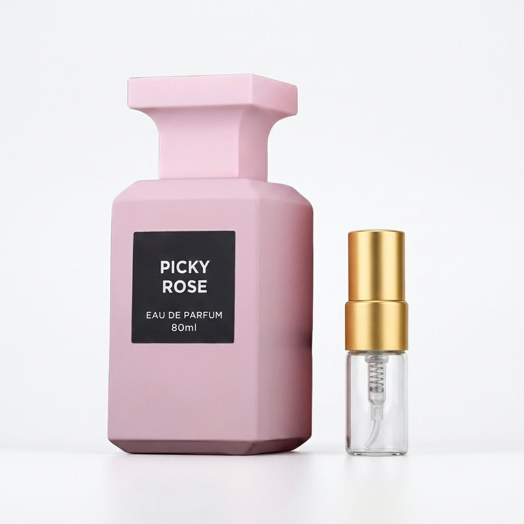 Picky Rose Perfume Sample 2ml Fragrance World Aromique