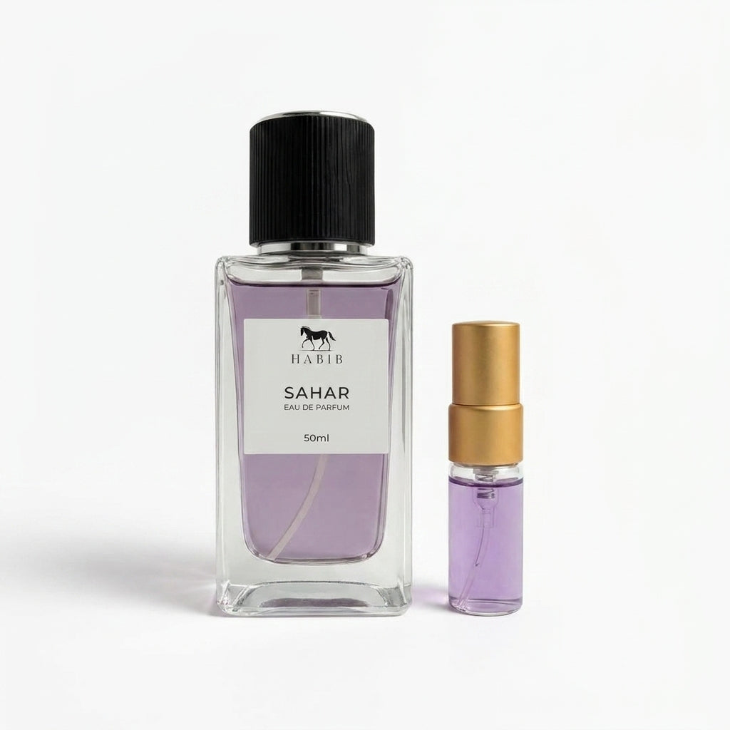 Sahar Perfume Sample 2ml Habib Perfumes Aromique