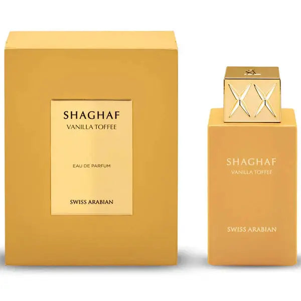 Shaghaf Vanilla Toffee Perfume 75ml EDP Swiss Arabian - Aromique Beauty Ltd