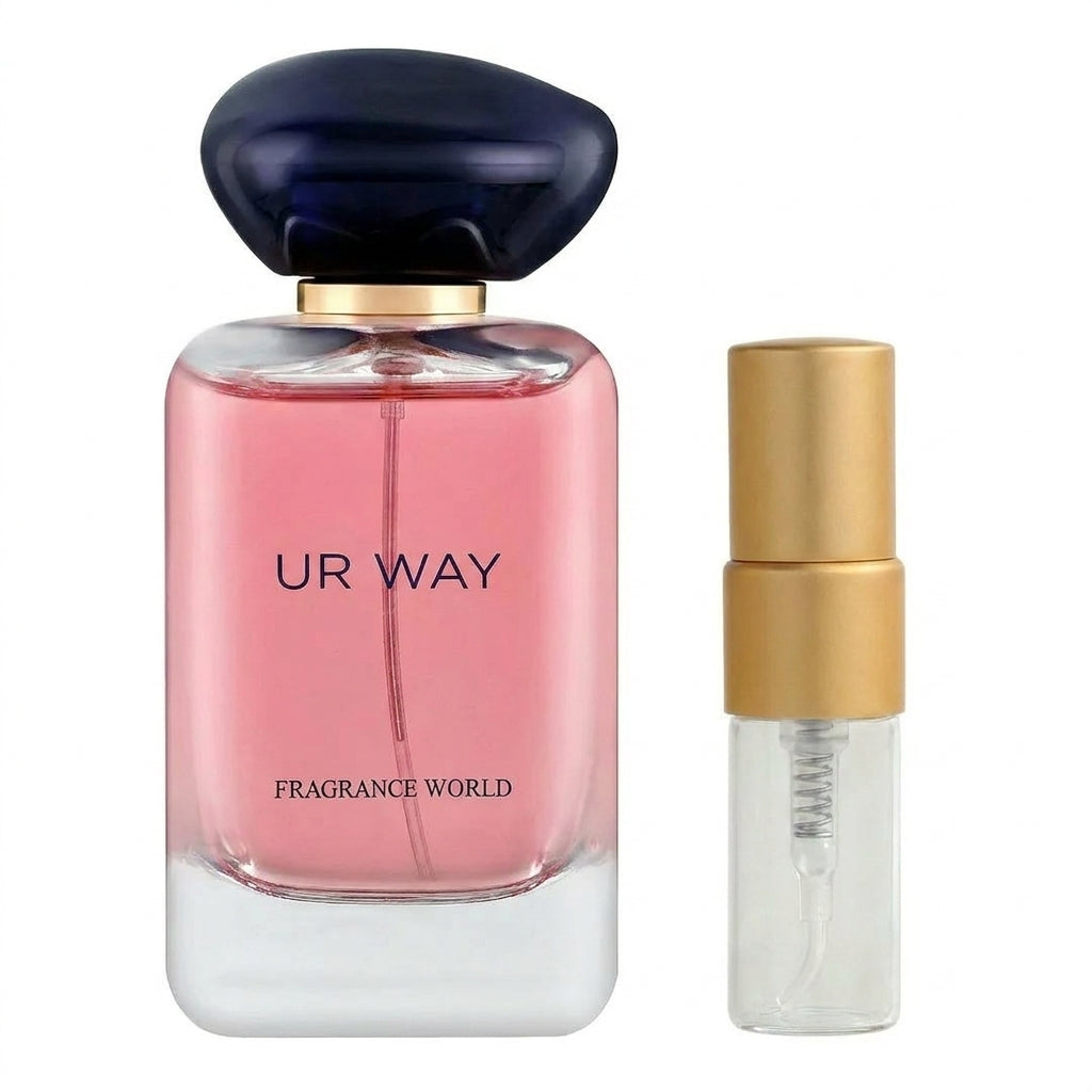 Ur Way Perfume Sample 2ml Fragrance World Aromique