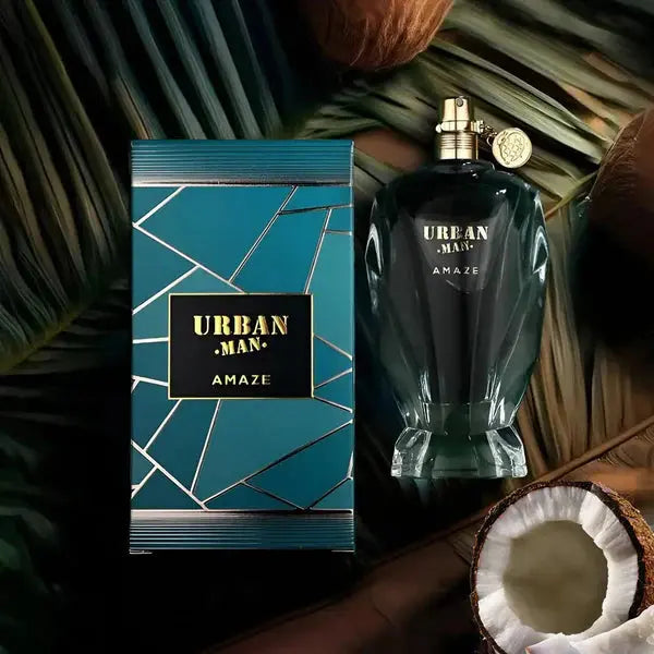 Urban Man Amaze Perfume 90ml EDP Fragrance World - Aromique Beauty Ltd