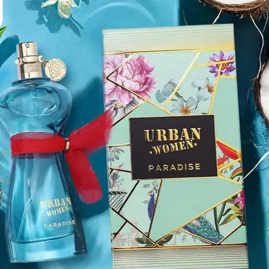 Urban Women Paradise Perfume 100ml EDP Fragrance World - Aromique Beauty Ltd