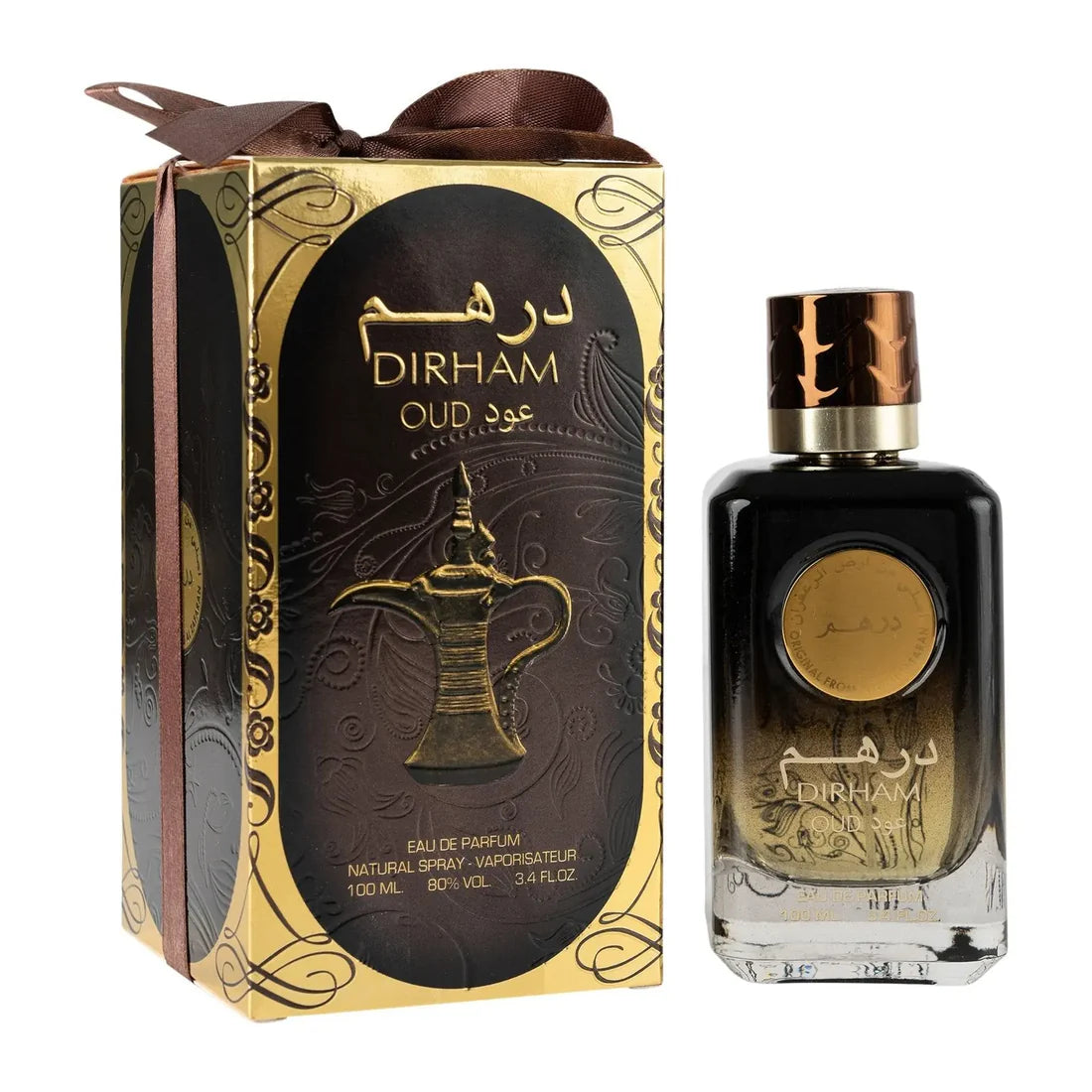 Dirham Oud Perfume 100ml EDP - Ard Al Zaafaran - Aromique Beauty Ltd