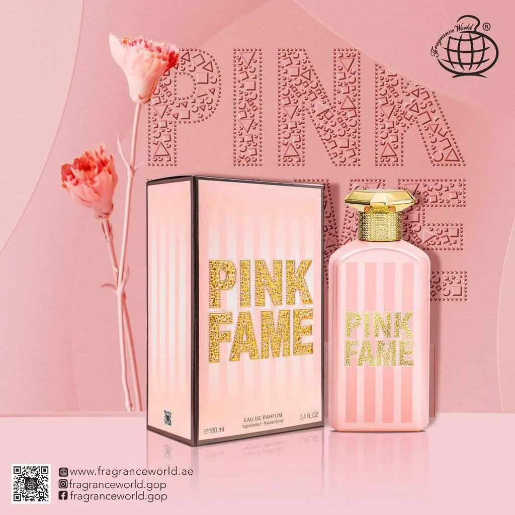 Pink Fame Perfume 100ml Fragrance World