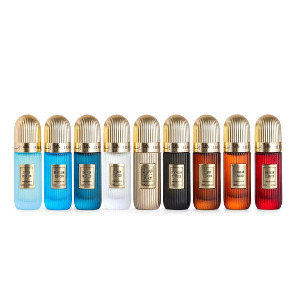 IBRAQ Tobacco Collection Set Of 9 x 20ml Extrait de Parfum