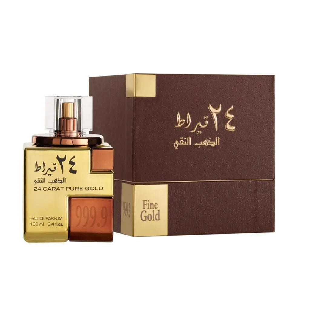 24 Carat Pure Gold Perfume 100ml EDP For Unisex By Lattafa