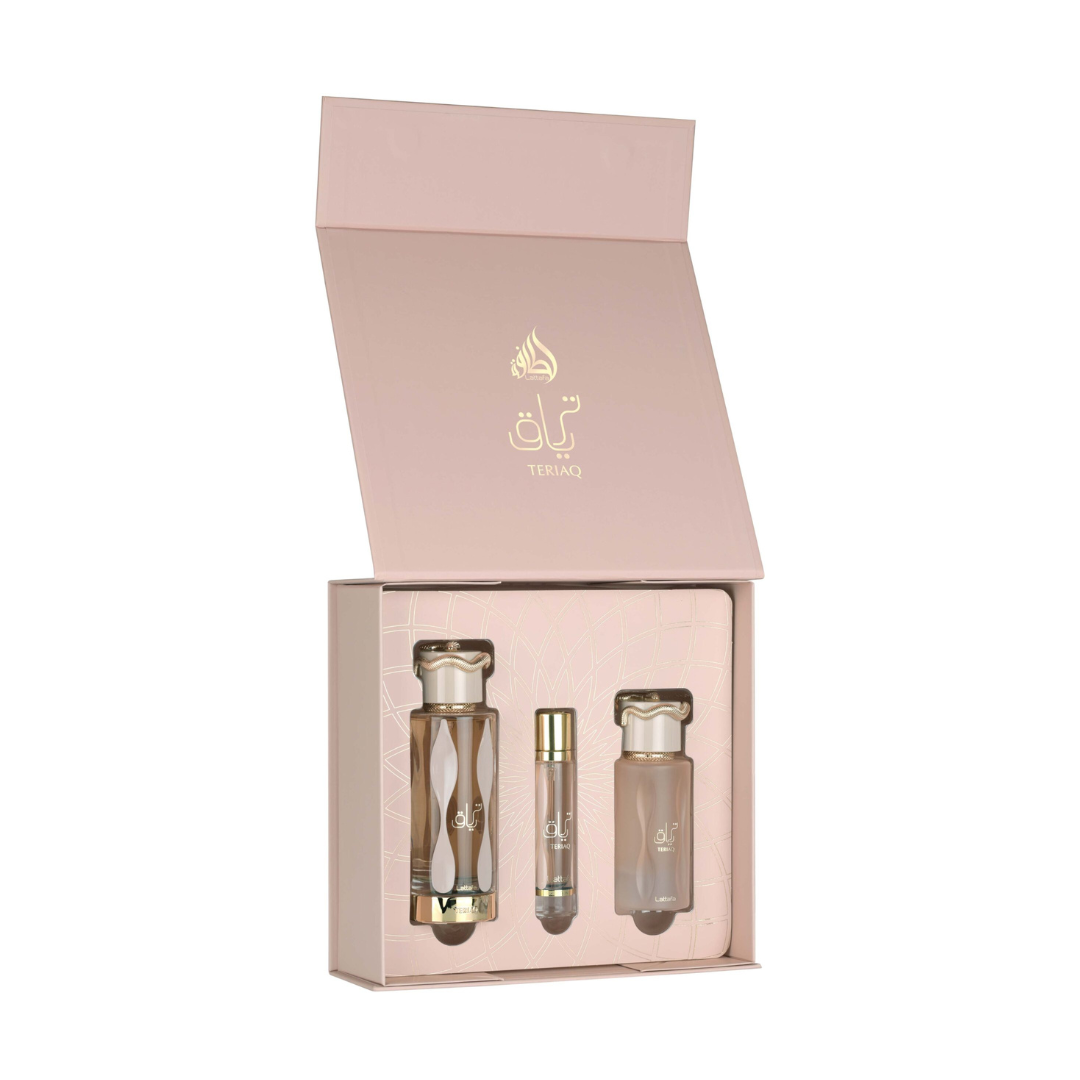 Teriaq Lattafa 3 Piece Gift Set for Women Lattafa Lattafa