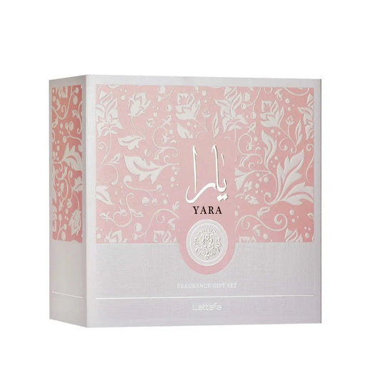 Yara Pink 3 Piece Gift Set for Women Lattafa Lattafa