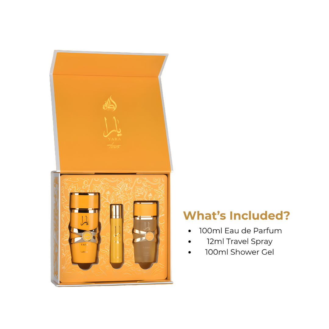 Yara Tous 3 Piece Gift Set for Women Lattafa Lattafa