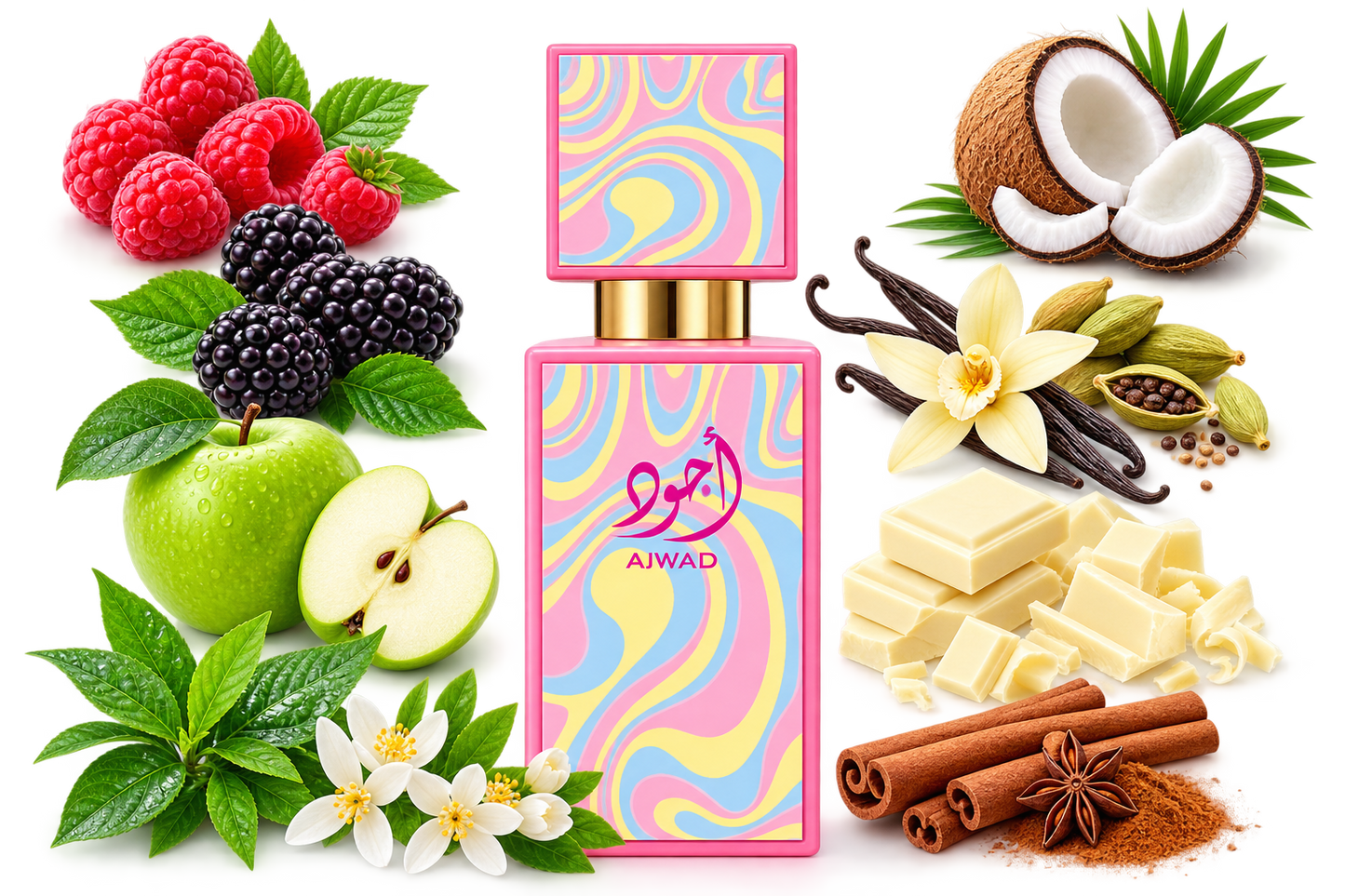 Ajwad Pink to Pink by Lattafa 60ml Eau de Parfum