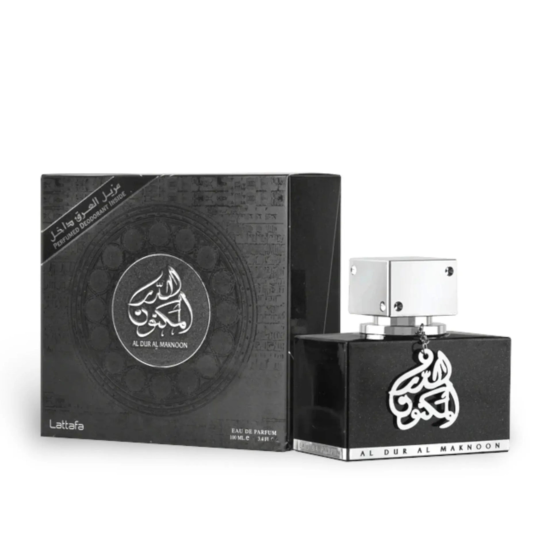 Al Dur Al Maknoon Silver Perfume 100ml EDP For Men And Women By Lattafa