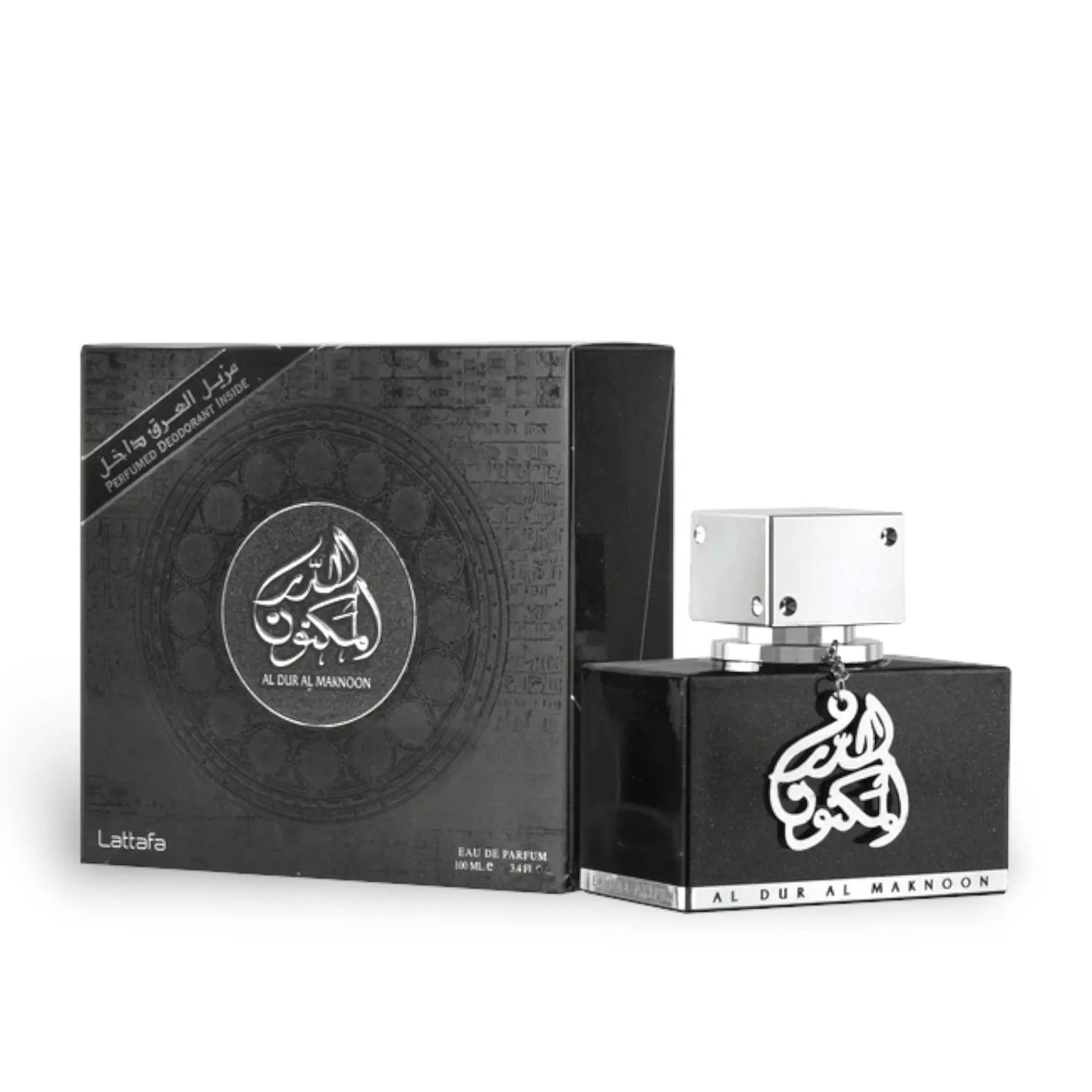 Al Dur Al Maknoon Silver Perfume 100ml EDP For Men And Women By Lattafa