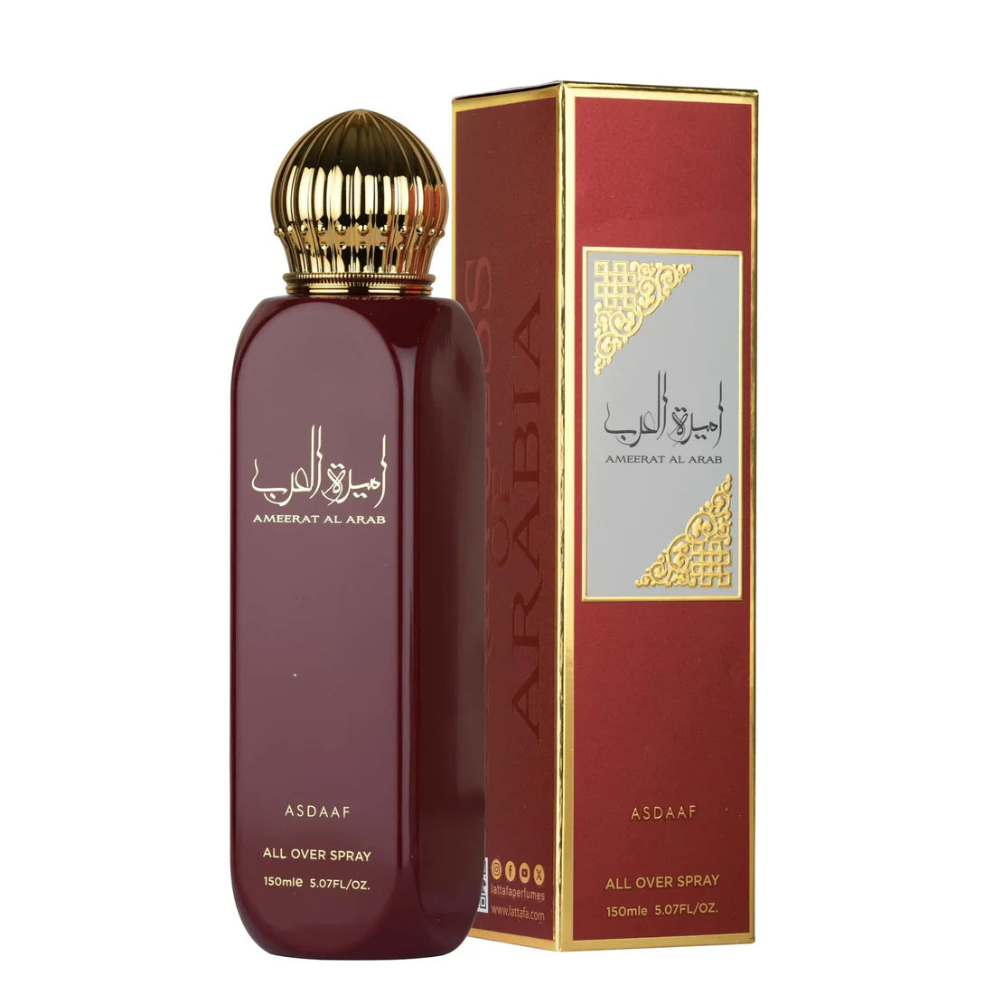 Ameerat Al Arab All Over Spray 150ml Lattafa
