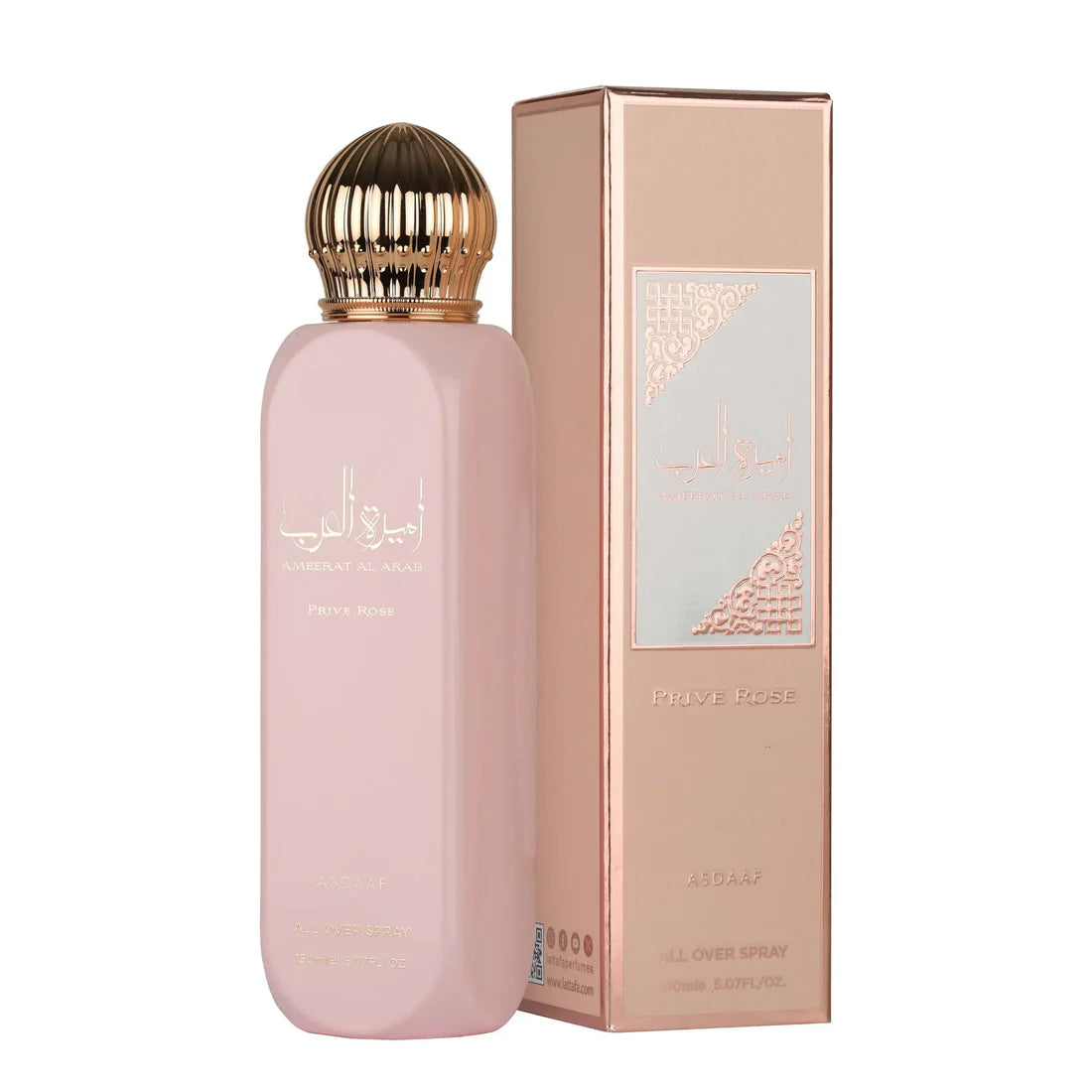 Ameerat Al Arab Prive Rose All Over Spray 150ml Lattafa