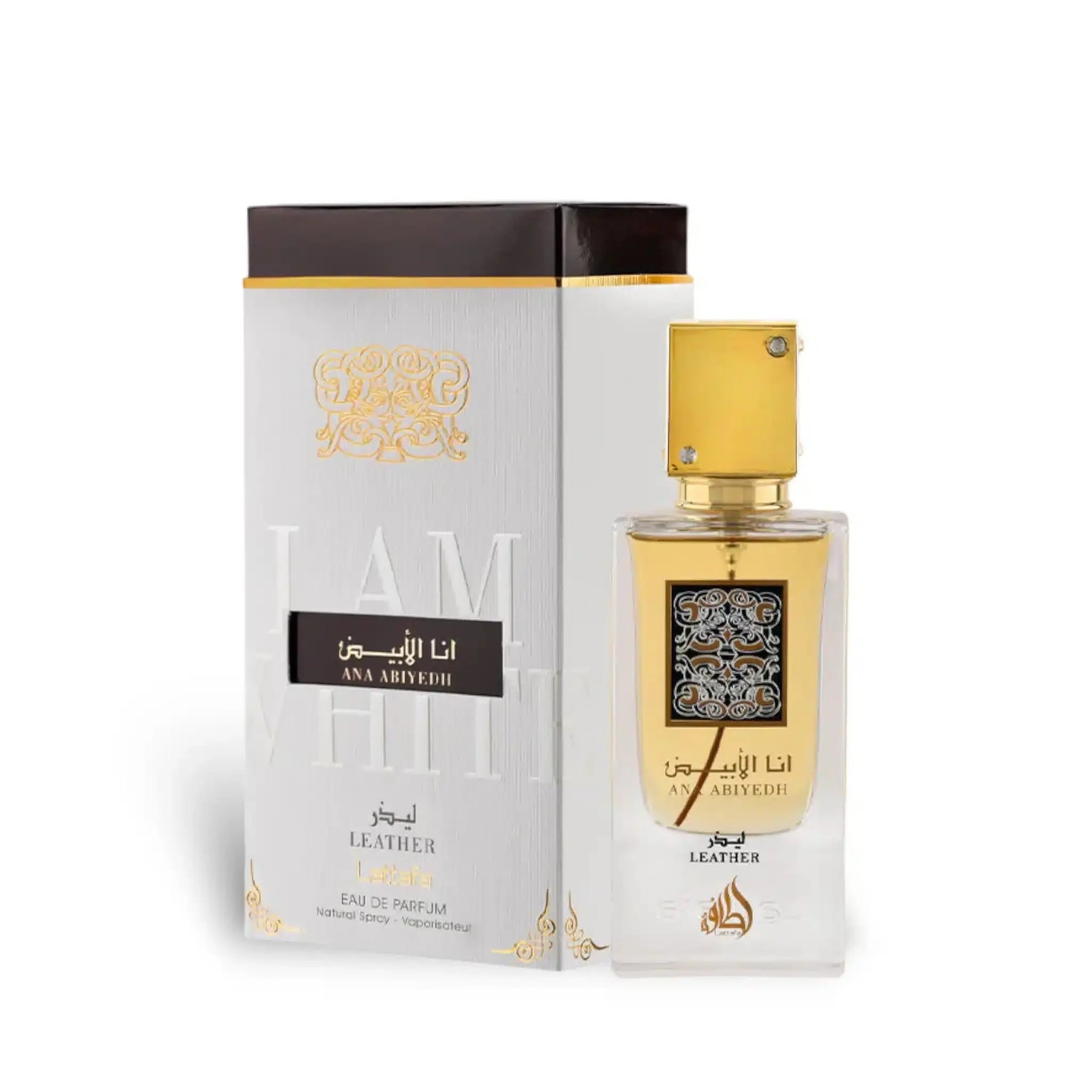 Ana Abiyedh Leather (I am White) Perfume 60ml EDP by Lattafa