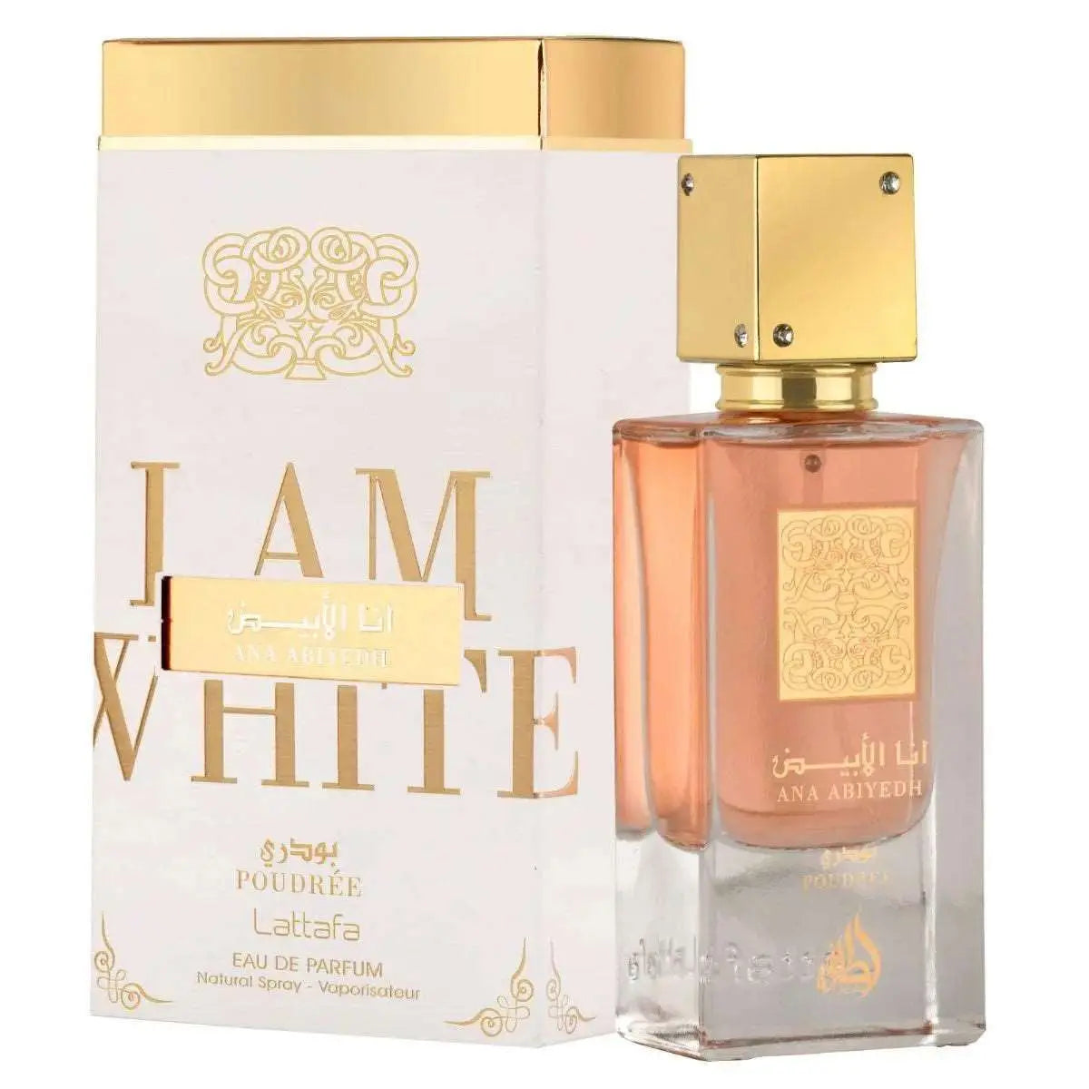 Ana Abiyedh Poudree (I am White) Perfume 60ml EDP by Lattafa