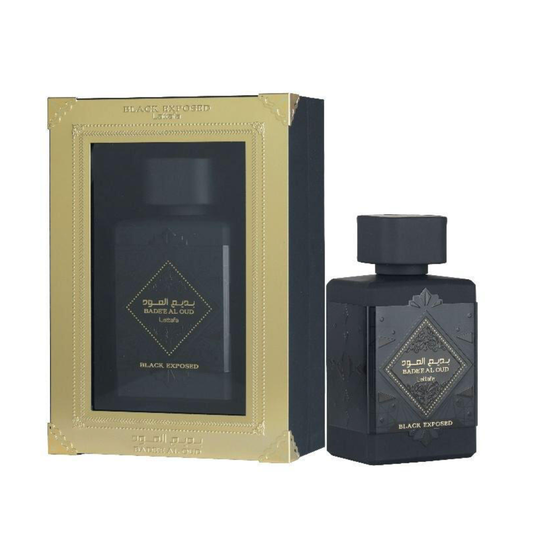 Badee Al Oud Black Exposed Perfume 100ml EDP Lattafa
