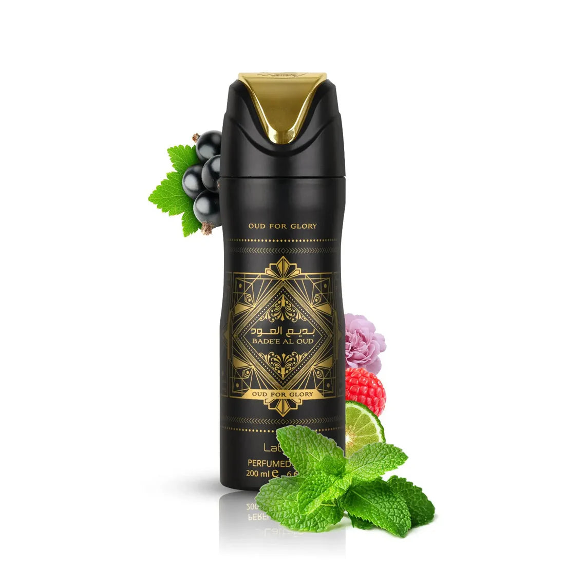 Badee Al Oud Deodorant Body Spray 200ml Lattafa