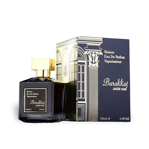 Barakkat Satin Oud Eau de Parfum 100ml Fragrance World Fragrance World