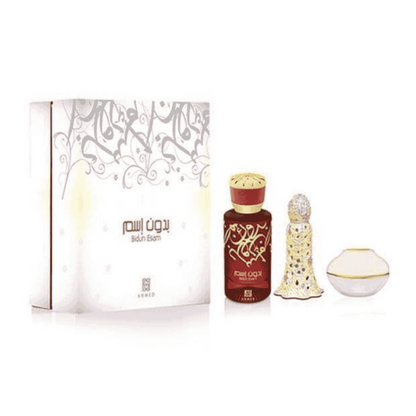 Bidun Esam Exclusive 3-Piece Perfume Gift Set by Ahmed Al Maghribi Ahmed Al Maghribi