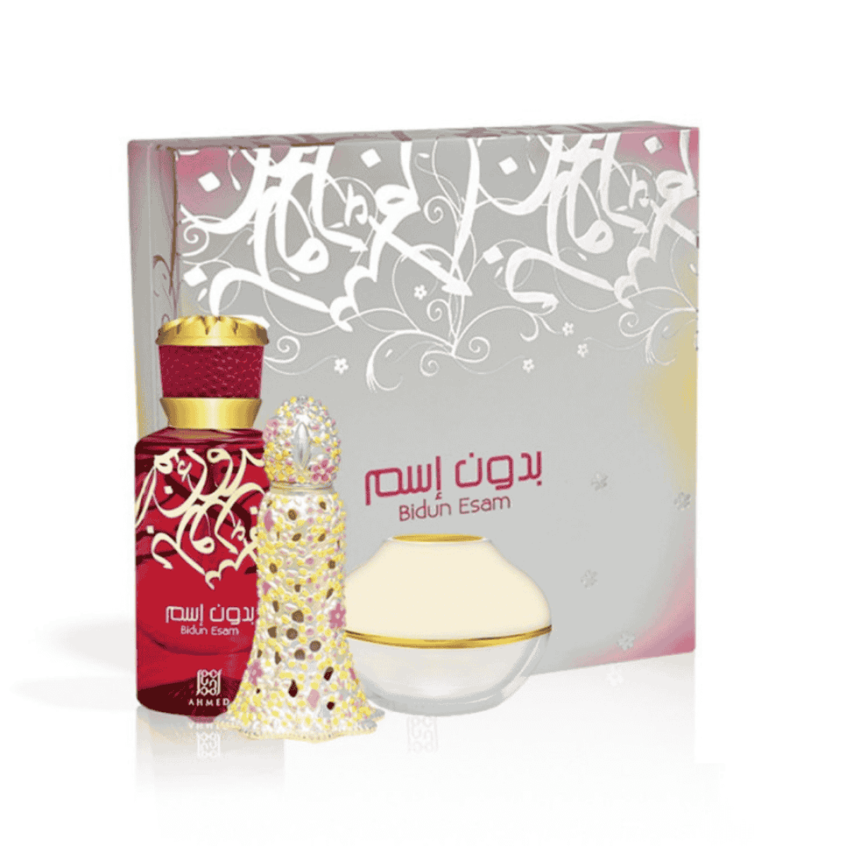 Bidun Esam Exclusive 3-Piece Perfume Gift Set by Ahmed Al Maghribi Ahmed Al Maghribi