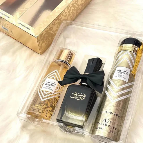 Bint Hooran Gift Set 3 Piece Ard Al Zaafaran - Aromique Beauty Ltd
