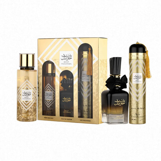 Bint Hooran Gift Set 3 Piece Ard Al Zaafaran - Aromique Beauty Ltd