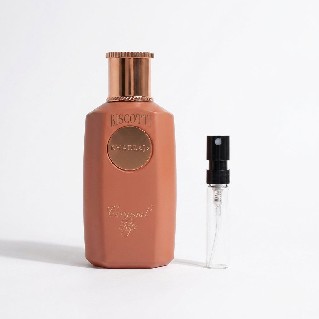 Biscotti Caramel Pop Perfume Sample 2ml Khadlaj Khadlaj