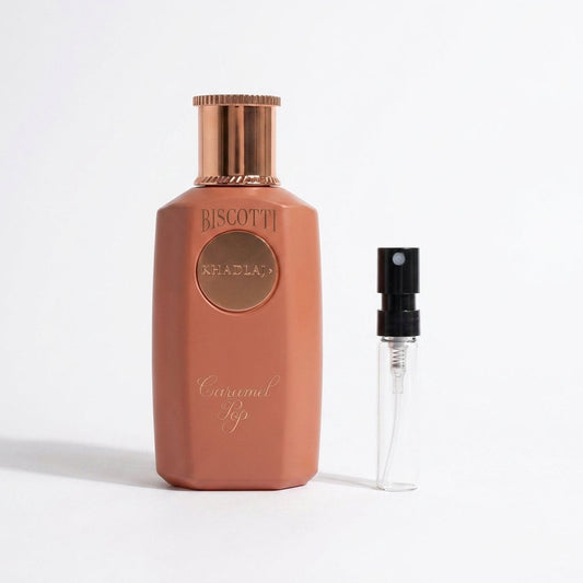 Biscotti Caramel Pop Perfume Sample 2ml Khadlaj Khadlaj
