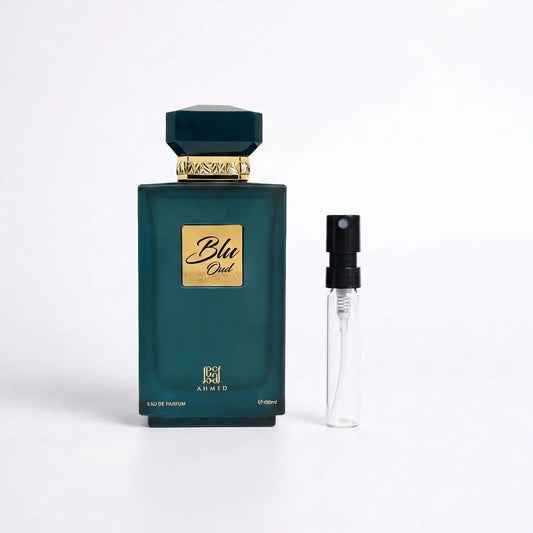 Blue Oud Perfume Sample 2ml Ahmed Al Maghribi Ahmed Al Maghribi