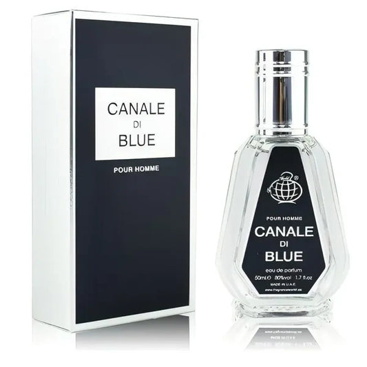 Canale Di Blue Perfume 50ml EDP Fragrance World - Aromique Beauty Ltd