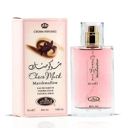 Choco Musk Marshmallow Perfume 50ml EDP Al Rehab - Aromique Beauty Ltd