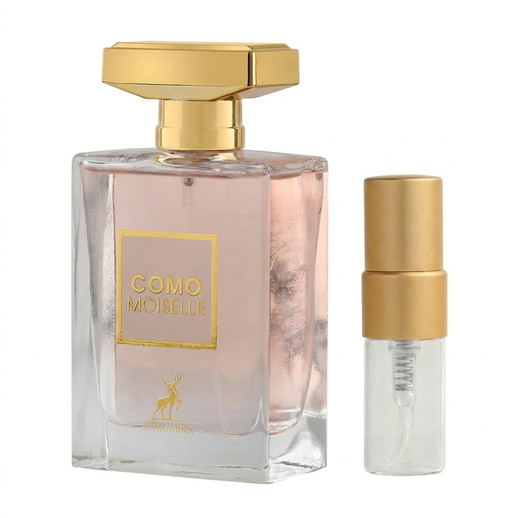 Como Moiselle Perfume Sample 2ml Maison Alhambra  Aromique