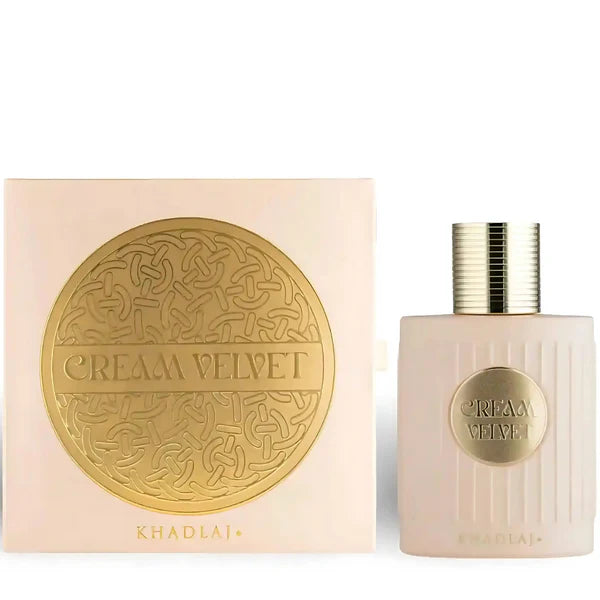 Cream Velvet Perfume 100ml EDP Khadlaj - Aromique Beauty Ltd