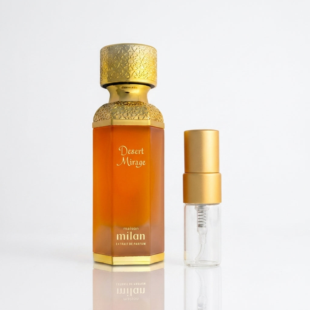 Desert Mirage Perfume Sample 2ml Maison Milan  Aromique